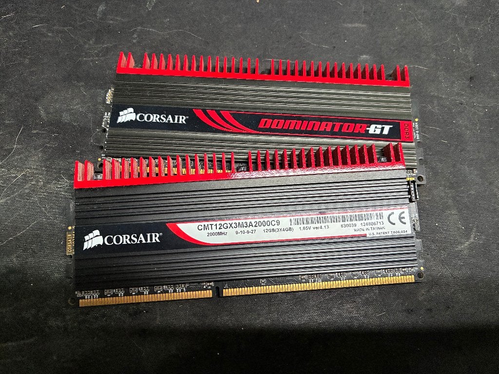 RAM Corsair Dominator GT 8GB, Computers en Software, RAM geheugen, Ophalen, Gebruikt, 8 GB, DDR3