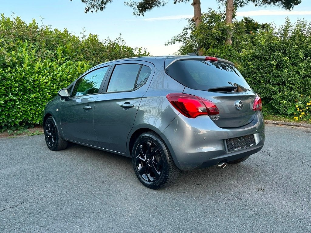 Opel Corsa E Black-Édition 1.4 Essence 2018 €6d 102.000km, Argent ou Gris, Achat, Interruption de démarrage, Euro 6