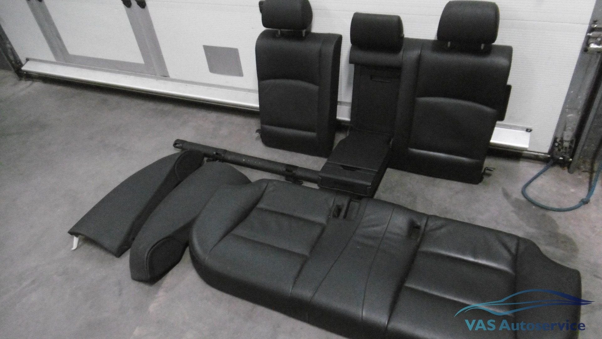 Zwart lederen achterbank BMW 5-serie F10 sedan, Auto-onderdelen, Ophalen, Gebruikt, -, -