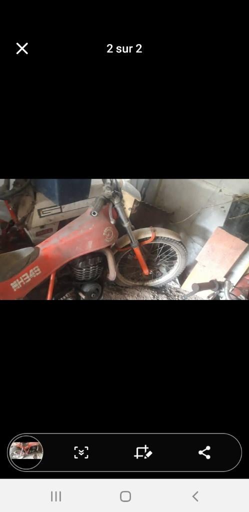 Honda montesa mh349, Enlèvement, Utilisé