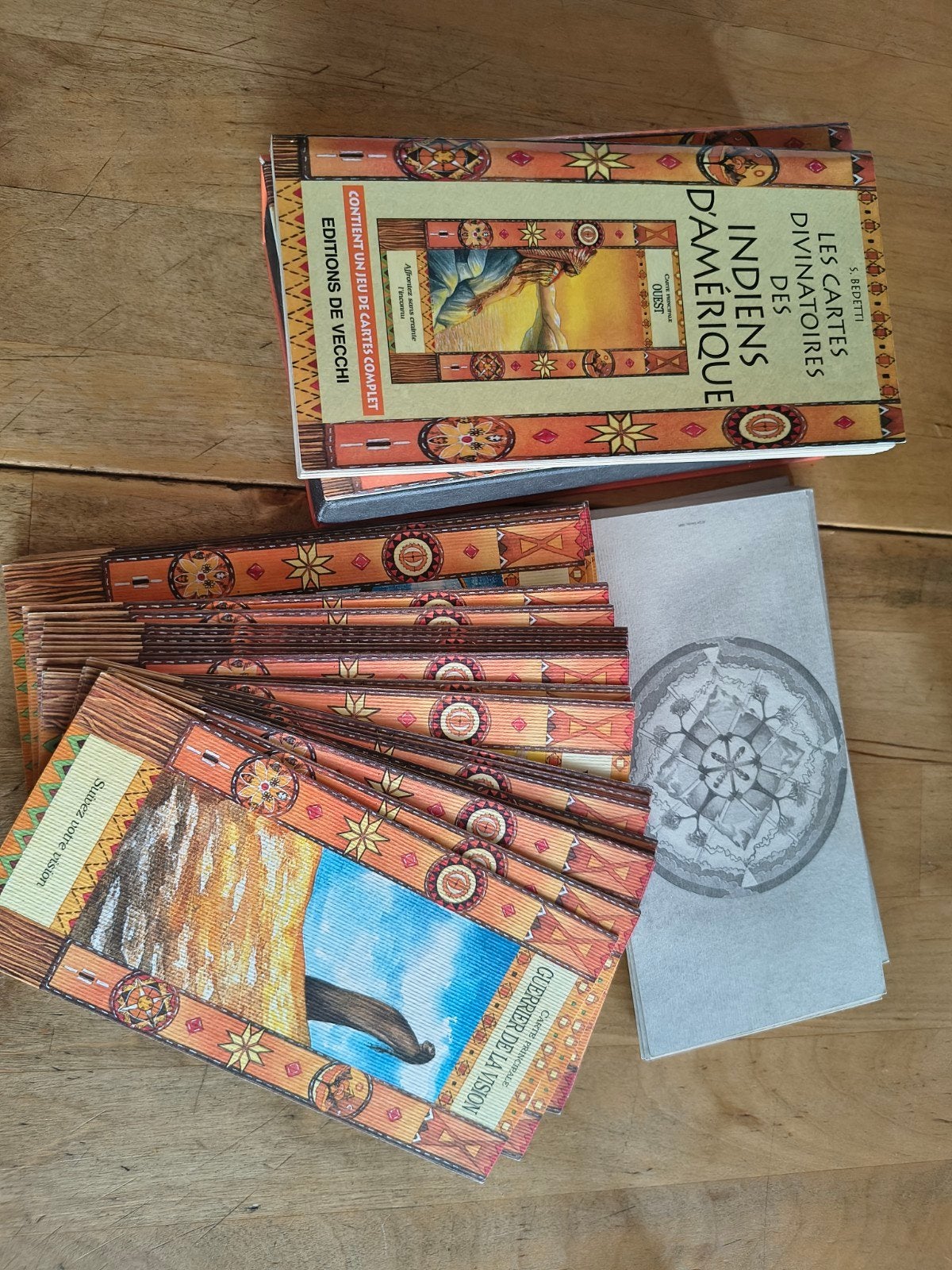 Les cartes divinatoires des Indiens d'Amérique (S. Bedetti), Boeken, Esoterie en Spiritualiteit, Tarot of Kaarten leggen, Overige typen
