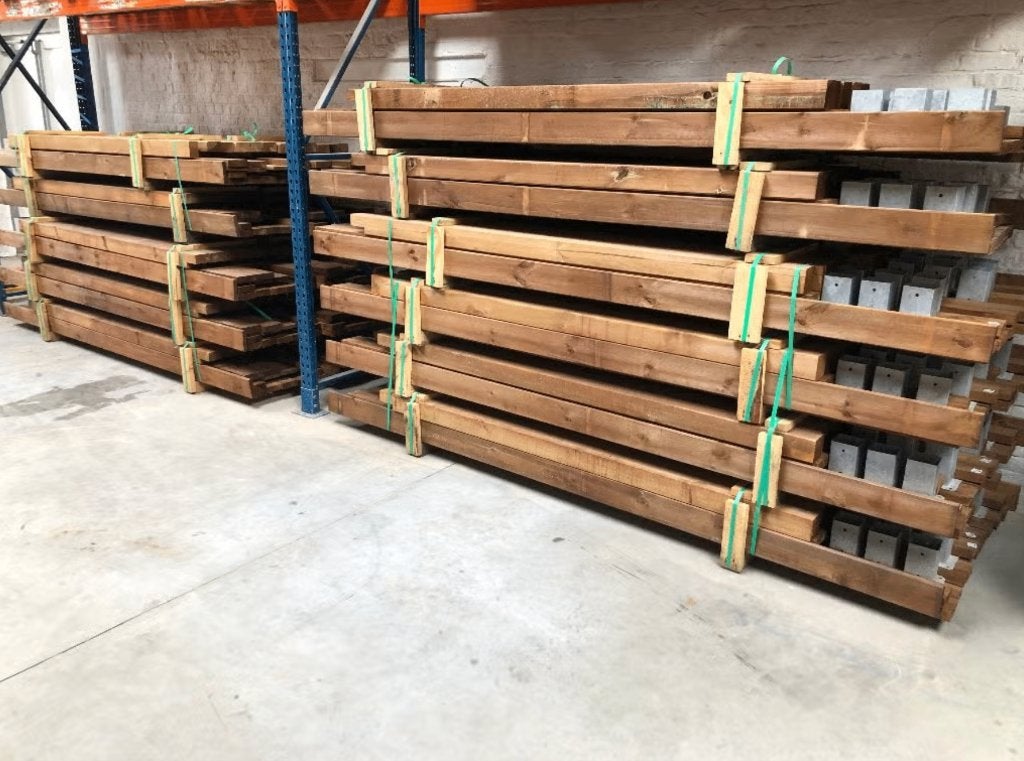 carport L. 5 x B. 3 m HOUT, Ophalen, Carport