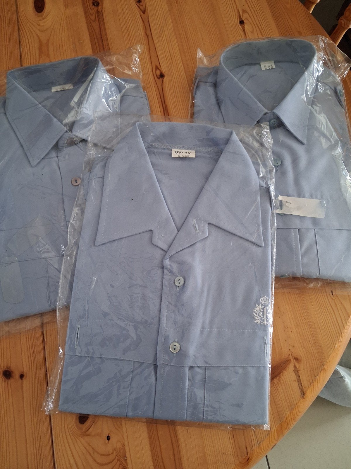 chemise police communale, Enlèvement ou Envoi