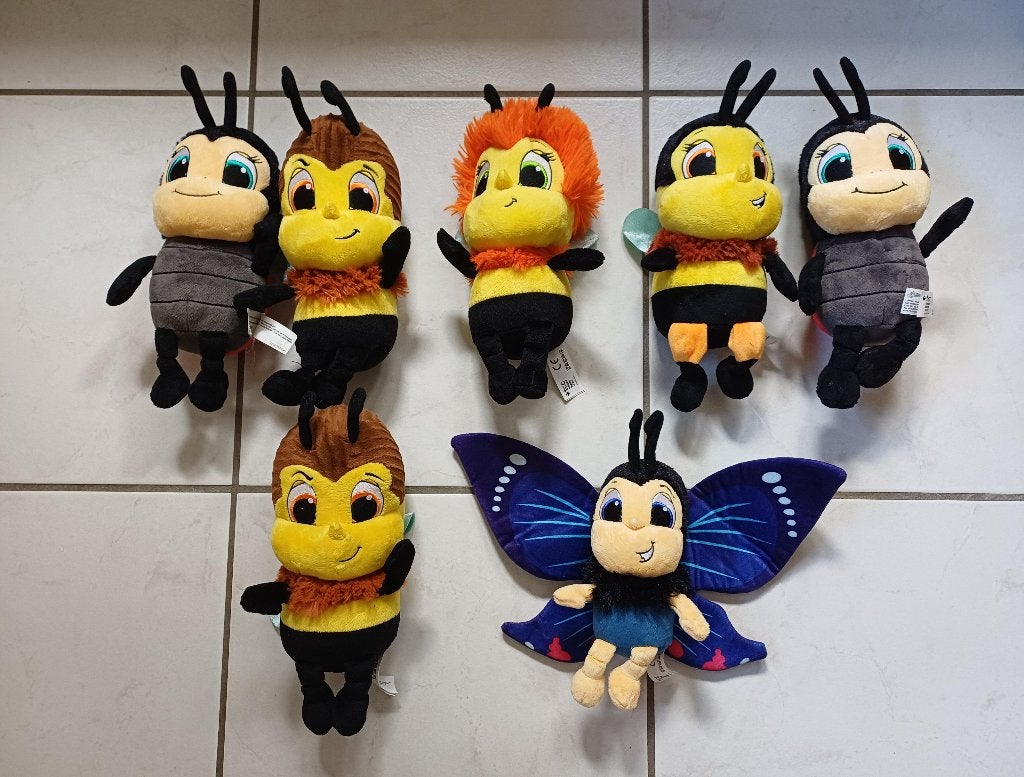 Maya de bij knuffels, Disney, Comme neuf, Efteling, Multicolore