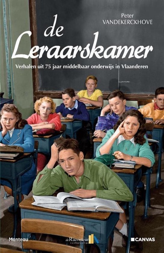 boek: de leraarskamer/Peter Vandekerckhove, Ophalen of Verzenden, Zo goed als nieuw