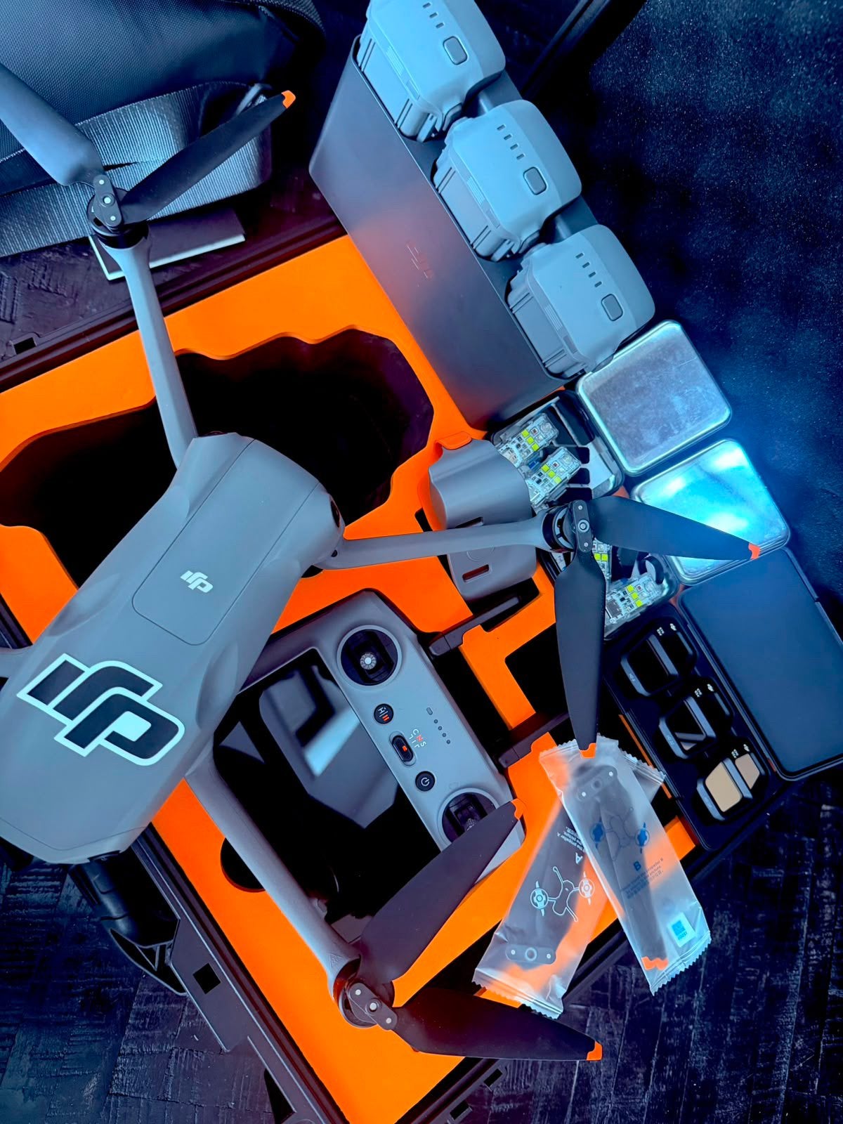 DJI Air 3S Fly More Combo met DJI RC 2 controller, Ophalen of Verzenden, Zo goed als nieuw, DJI