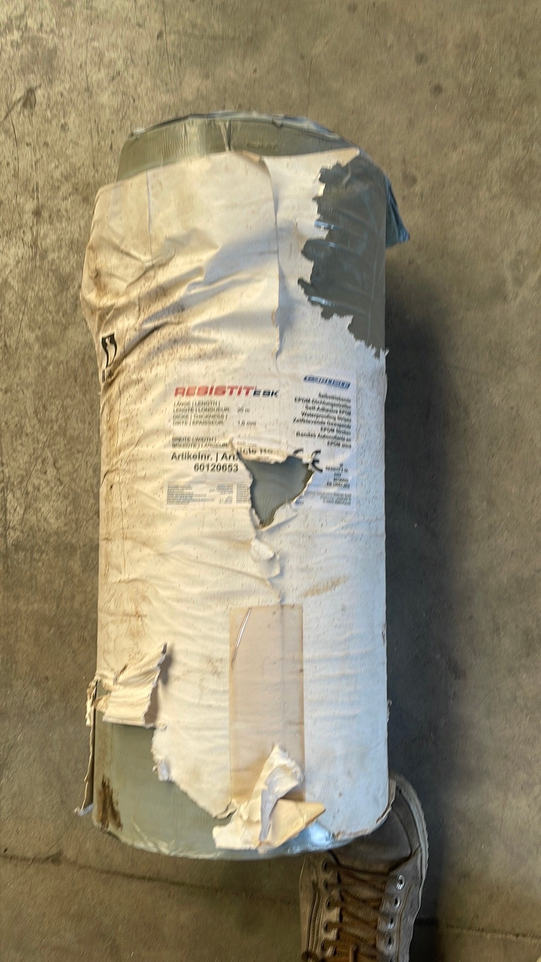 Résistance EPDM Sek 20 m 1,6 mm, Bricolage & Construction, Enlèvement, Comme neuf