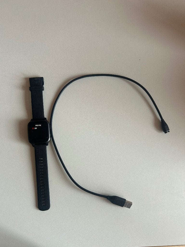 Garmin Venu Sq, NFC-Music, Black/Slate, Ophalen, Zwart, Garmin, Zo goed als nieuw