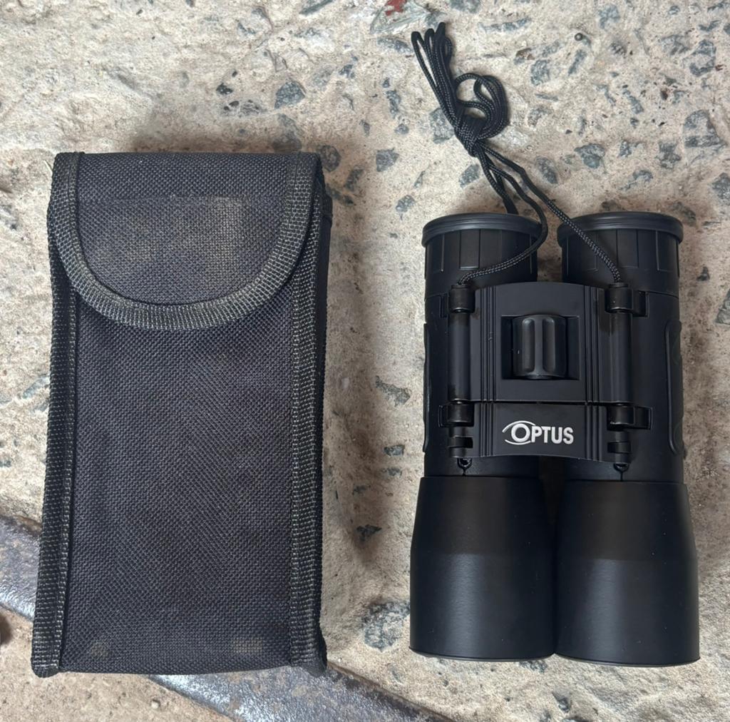Jumelles Optus 10x25, Enlèvement ou Envoi, Utilisé, Autres types, 8 à 12x