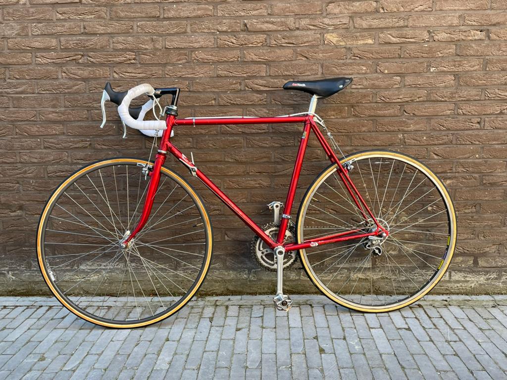 Mooie retro koersfiets jaren ‘80, Fietsen en Brommers, 53 tot 57 cm, Ophalen, Gebruikt