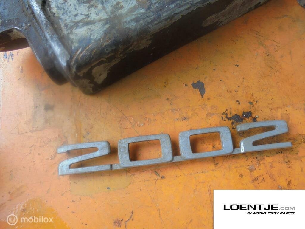Logo BMW 02 2002 embleem, Auto-onderdelen, Gebruikt, Ophalen of Verzenden, BMW, BMW