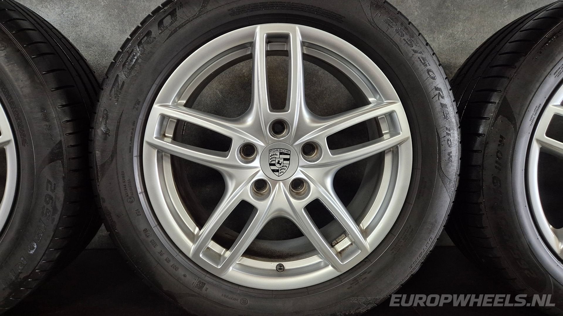 19 inch Porsche velgen Cayenne 92A zomerbanden 958, Autos : Pièces & Accessoires, Pneus et Jantes, Pneus été, -, 19 pouces