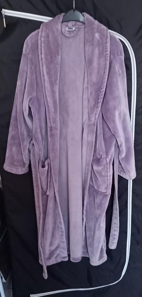 Dames badjas maat L/XL merk JYSK., Ophalen, Zo goed als nieuw, Paars, Overige typen