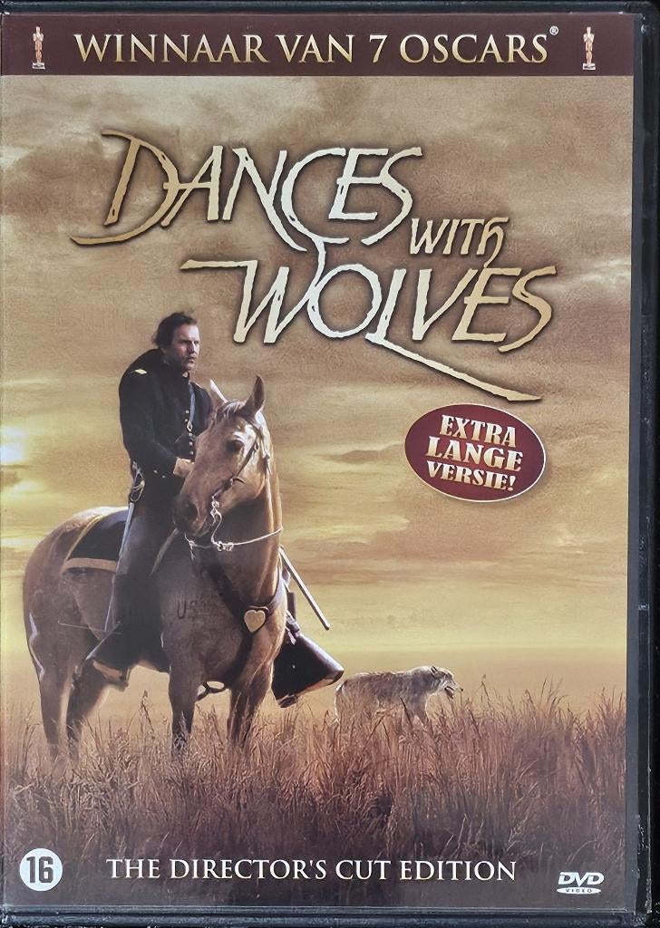 Dances with Wolves (1990) The Director's Cut Edition, Cd's en Dvd's, Dvd's | Avontuur, Ophalen of Verzenden, Zo goed als nieuw