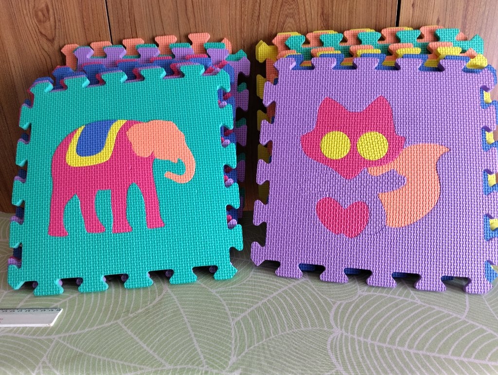 Puzzel mat, Ophalen, Zo goed als nieuw, 6 maanden tot 2 jaar