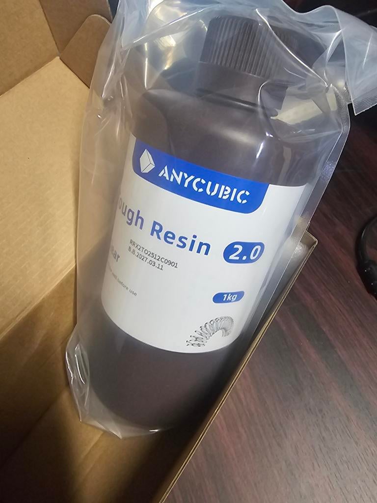 Résine Anycubic, Enlèvement