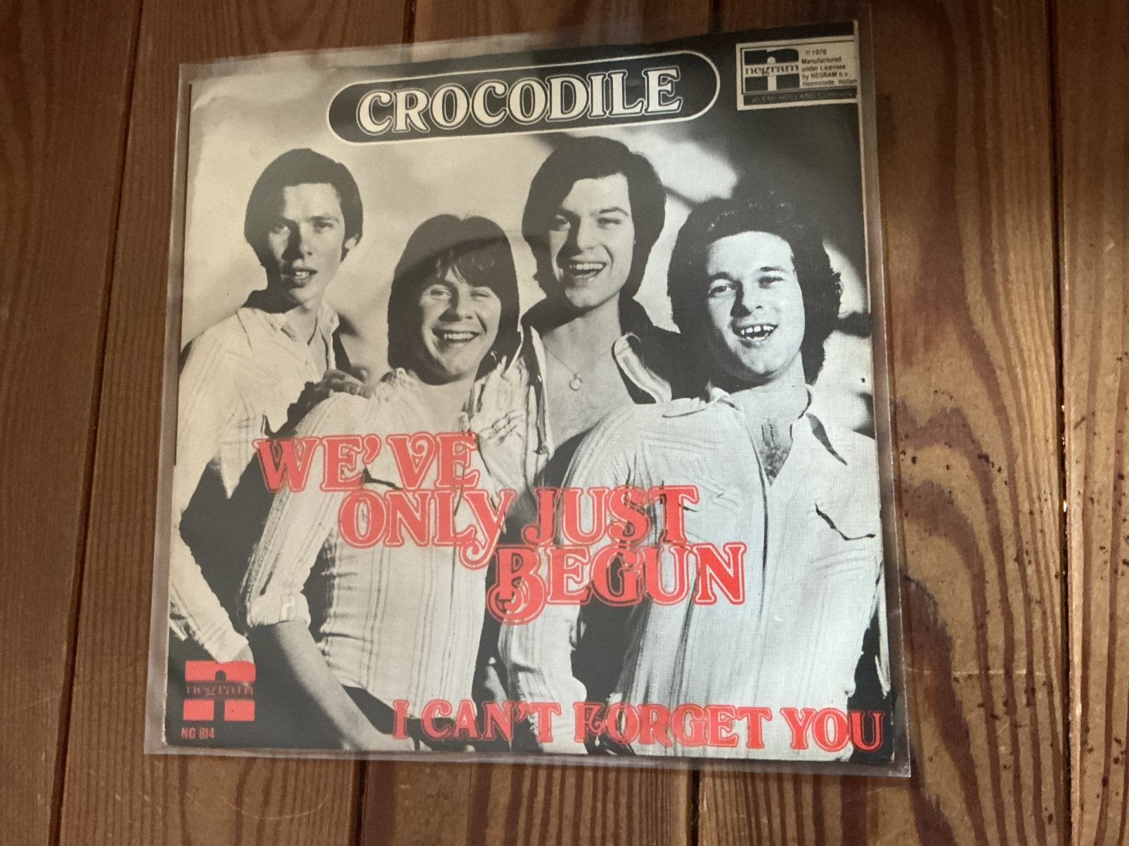 7” Crocodile - we’ve only just begun, Ophalen of Verzenden