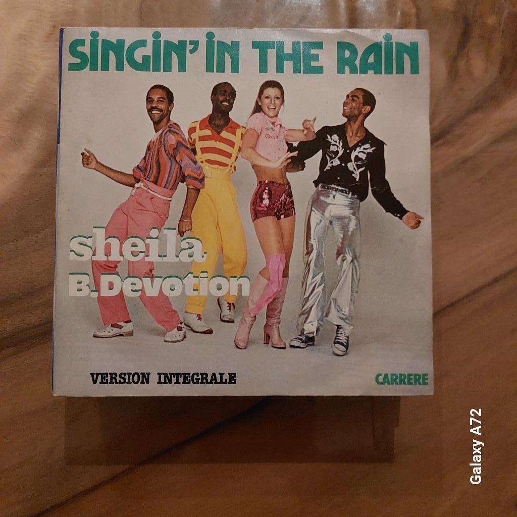 sheila b devotion singin in the rain, Enlèvement ou Envoi, Single, 1970 - 1979, Utilisé