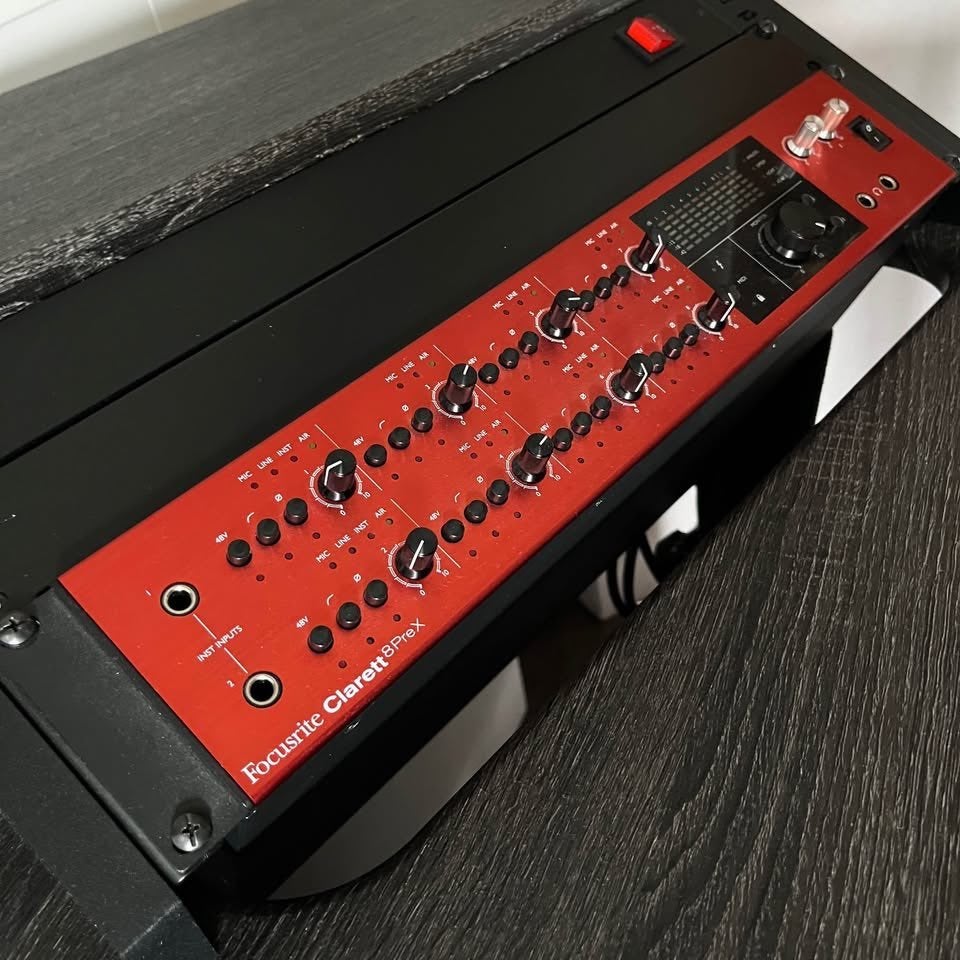 Focusrite Clarett 8PreX, Computers en Software, Geluidskaarten, Ophalen of Verzenden, Zo goed als nieuw, Extern, Focusrite