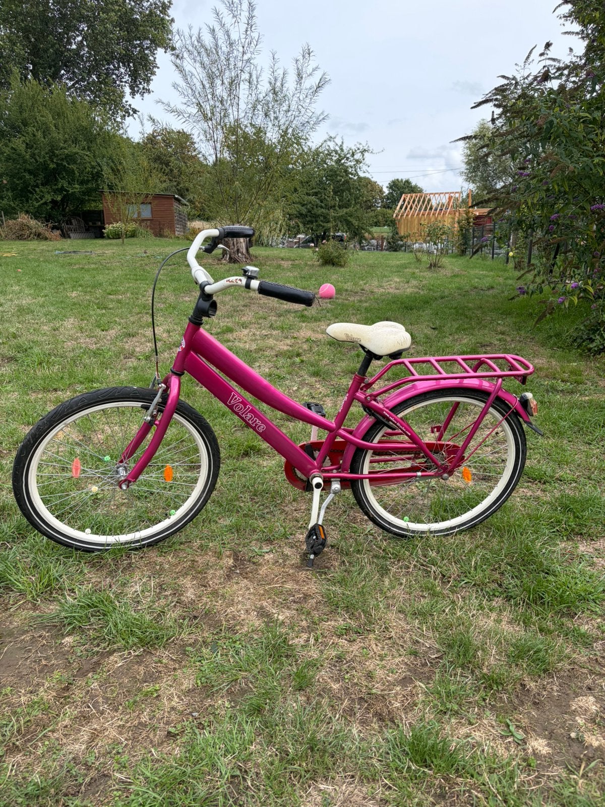 Roze kinderfiets, Ophalen, Gebruikt, Schijfrem