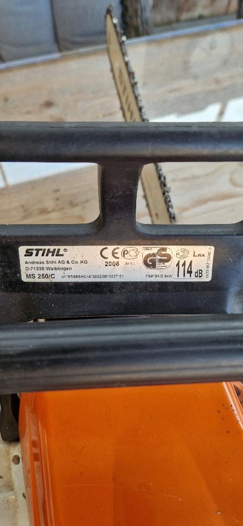 Kettingzaag Stihl, Ophalen, Gebruikt, Kettingzaag, Stihl