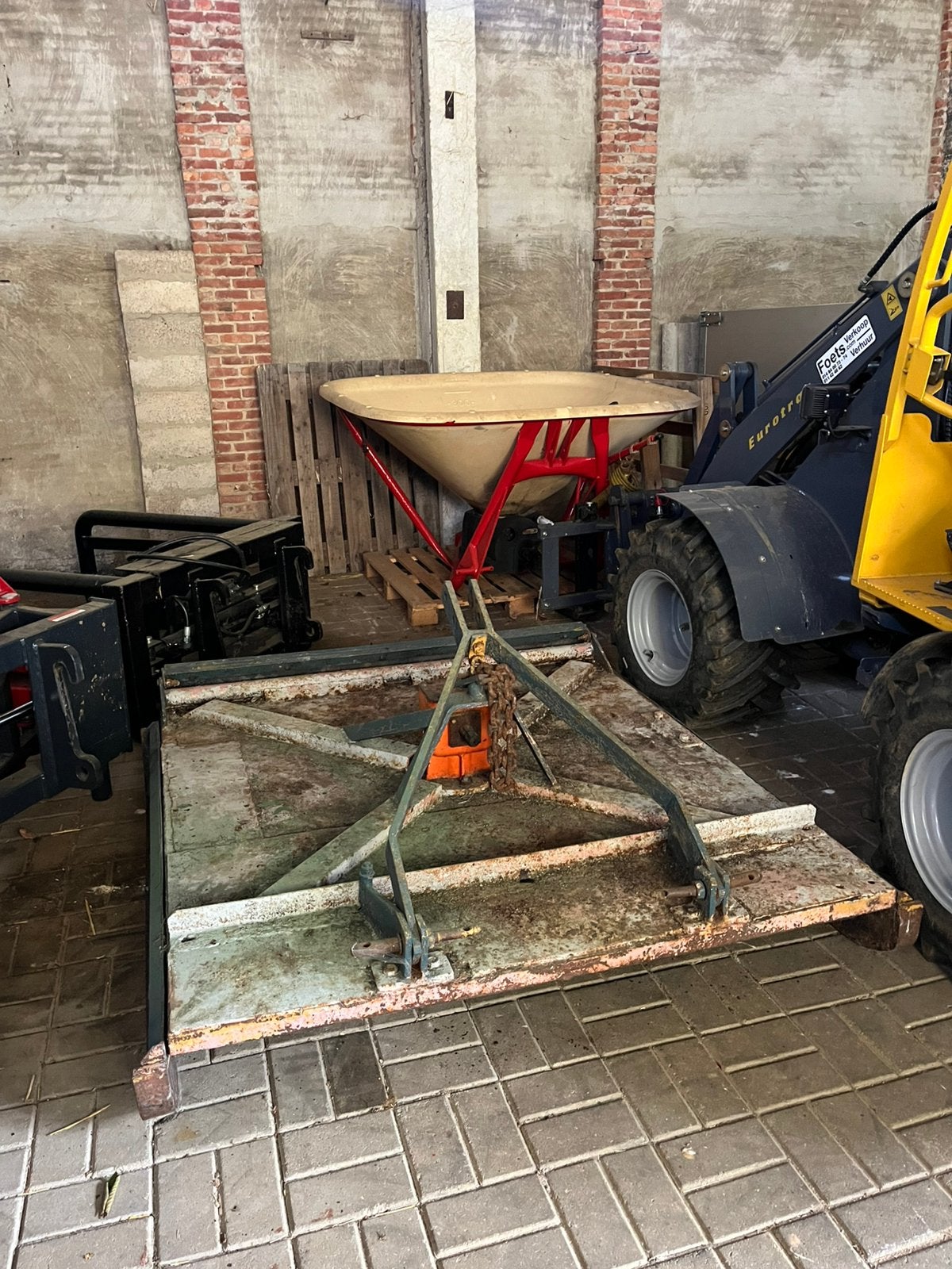 Weidebloter 1.60 meter, Enlèvement