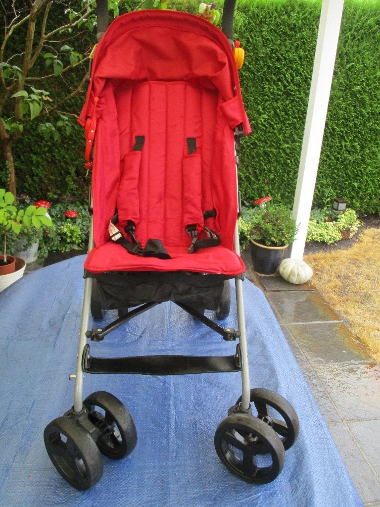 Stevige paraplu kinderbuggy met dubbele wielen Premaman, Enfants & Bébés, Enlèvement, Comme neuf, Autres marques, Ombrelle