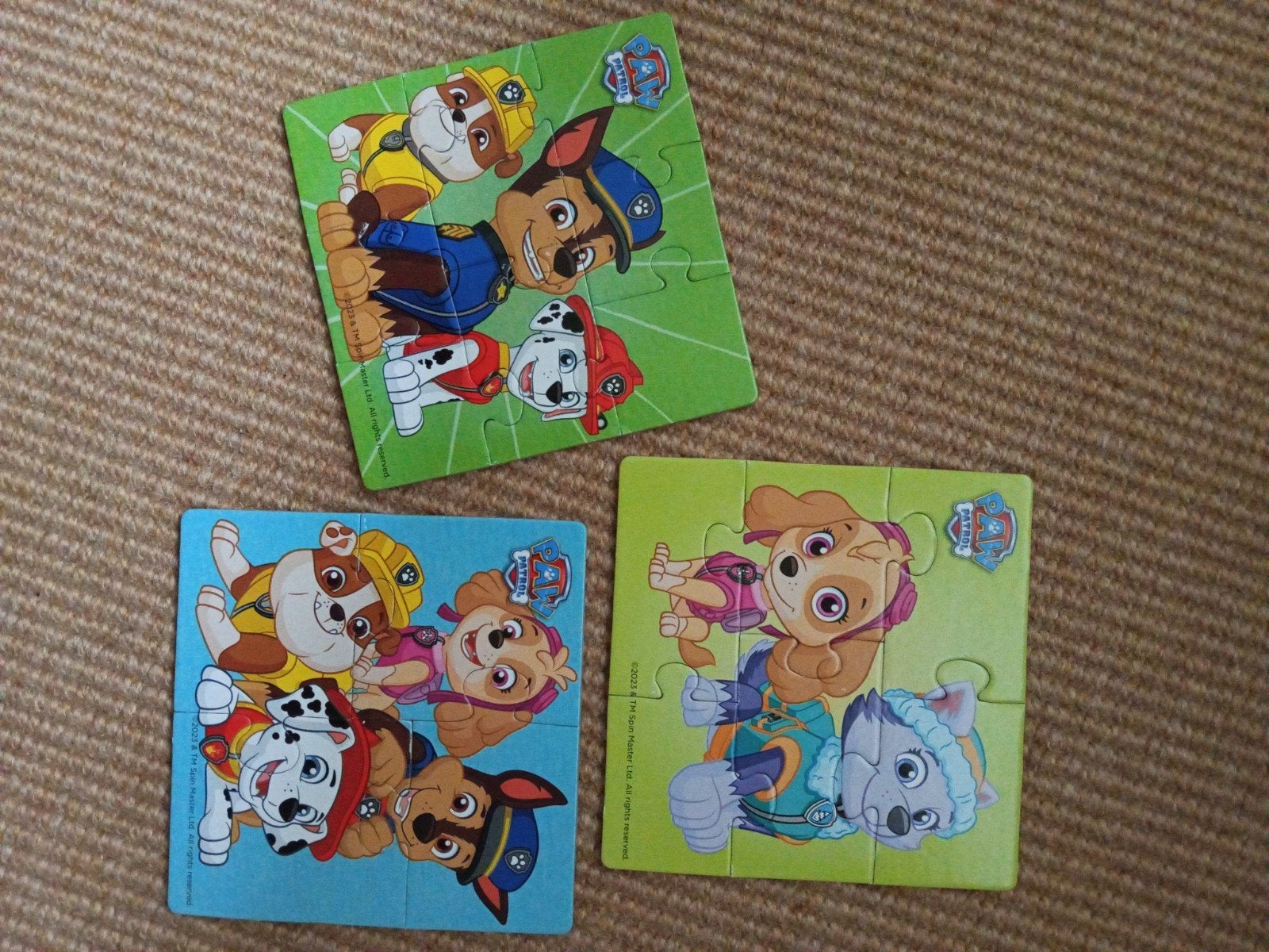 Paw patrol puzzle, Kinderen en Baby's, Ophalen, 10 tot 50 stukjes, Zo goed als nieuw, 2 tot 4 jaar