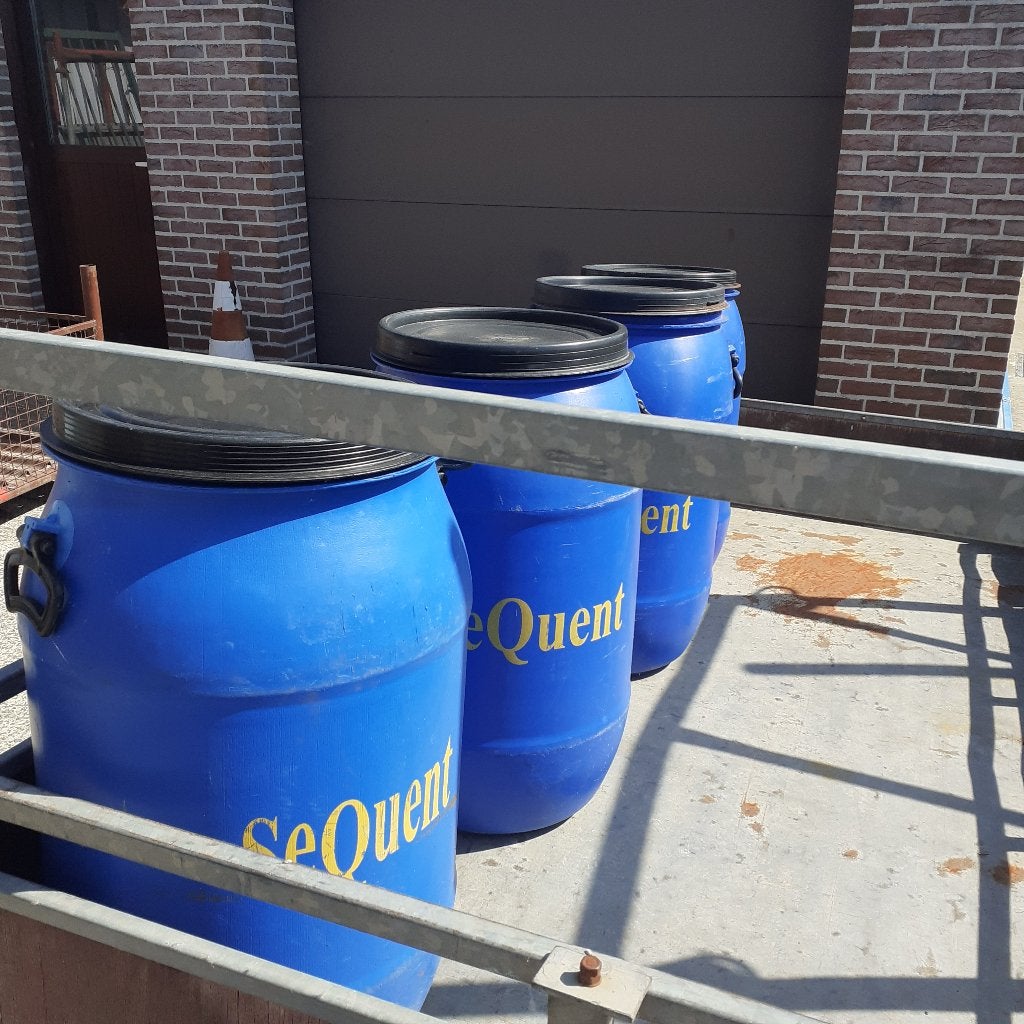 Tonnen, vaten, 70 L, Hoogte 72, diameter 40 cm., Dieren en Toebehoren, Ophalen, Gebruikt