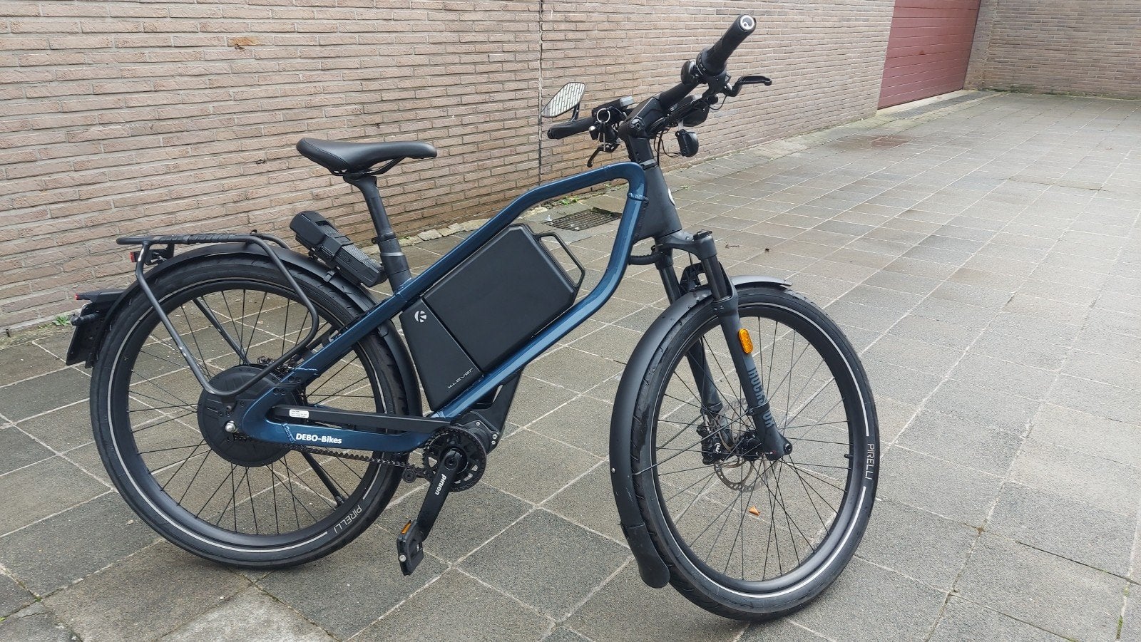 Klever X-pinion L  45 km/u 1200 wh 2023 blauw, Fietsen en Brommers, Ophalen, Zo goed als nieuw, 50 km per accu of meer, Overige merken