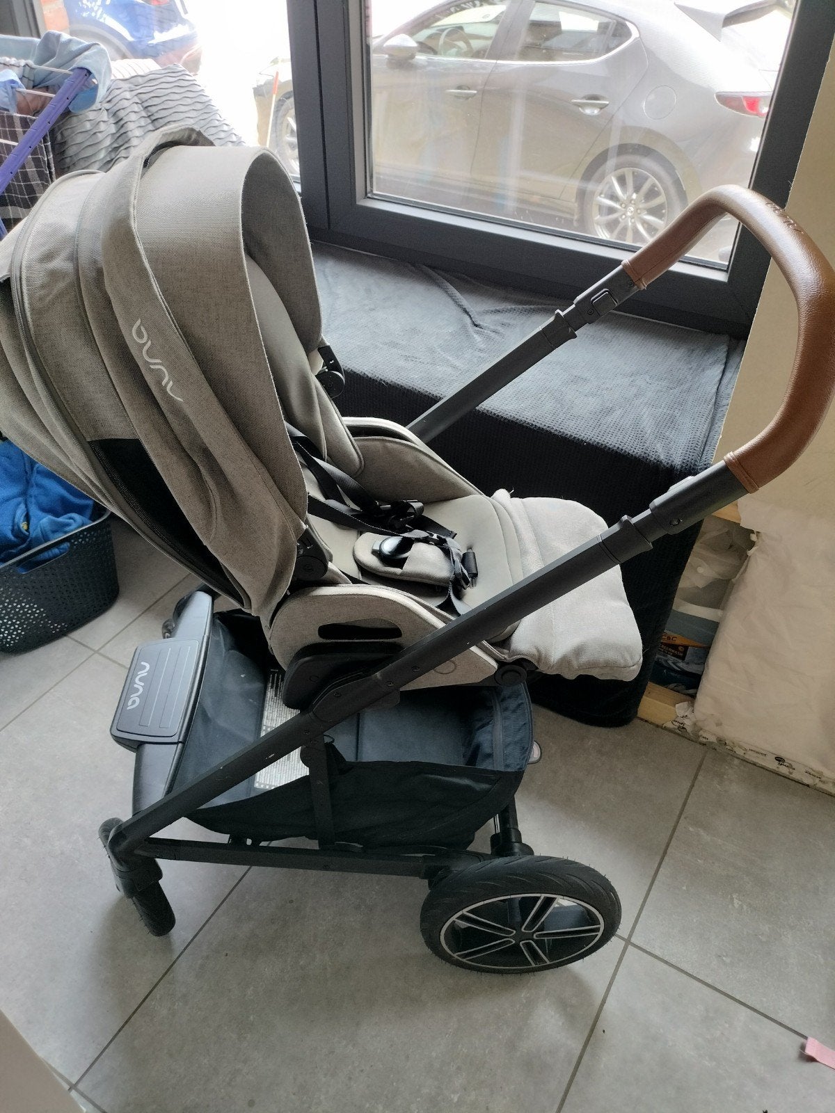 Poussette Nuna, siège auto, chaise longue, accessoires, Enfants & Bébés, Buggys, Utilisé, Enlèvement