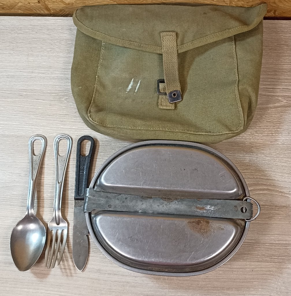 Ensemble Gamelle US complète "British Made" datée 1945 ww2, Collections, Objets militaires | Seconde Guerre mondiale, Enlèvement ou Envoi