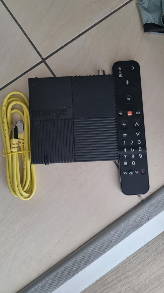 Decodeur orange complet avec télécommande, Enlèvement ou Envoi