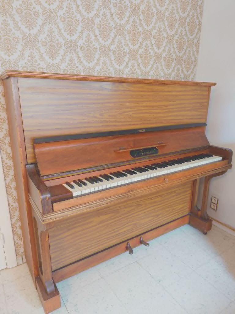 Piano à offrir/à donner, Musique & Instruments, Pianos, Enlèvement, Utilisé, Brun, Piano
