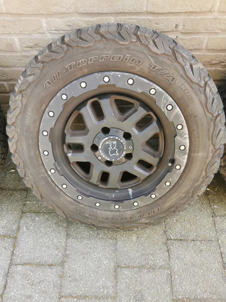 Black rhino velgen 17 inch volkswagen crafter., Enlèvement