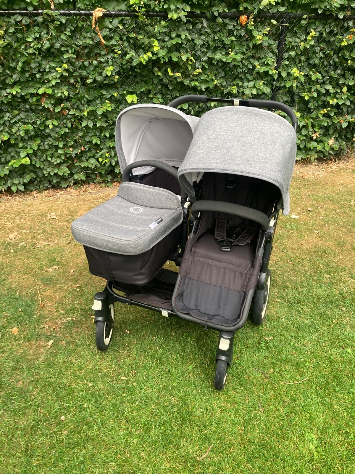 Bugaboo Duo Donkey + accessoires, Kinderen en Baby's, Kinderwagens en Combinaties, Gebruikt, Ophalen, Kinderwagen, Duowagen