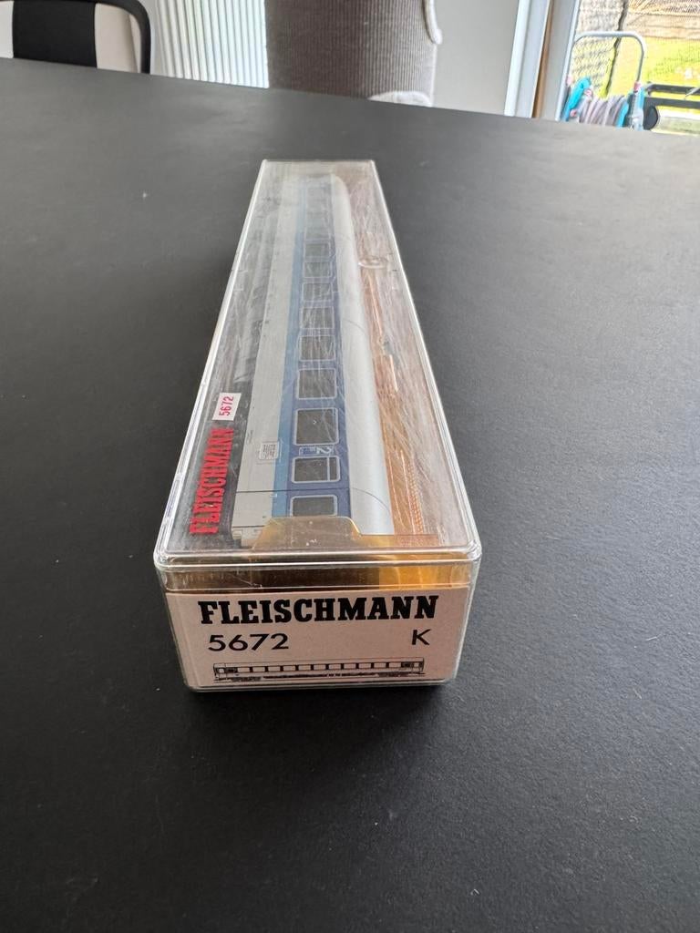 Fleischmann 5672 K, Hobby en Vrije tijd, Gelijkstroom, Fleischmann, Wagon, Ophalen of Verzenden