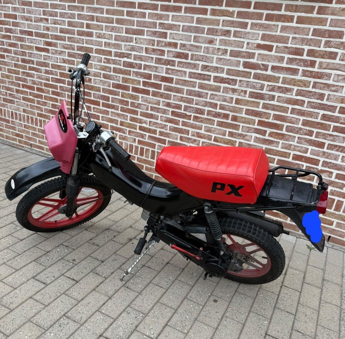 Honda pxr klasse A met papieren, Ophalen
