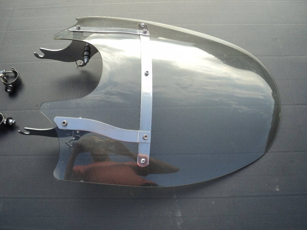 Pare-brise amovible pour Harley Sportster, Enlèvement, Utilisé