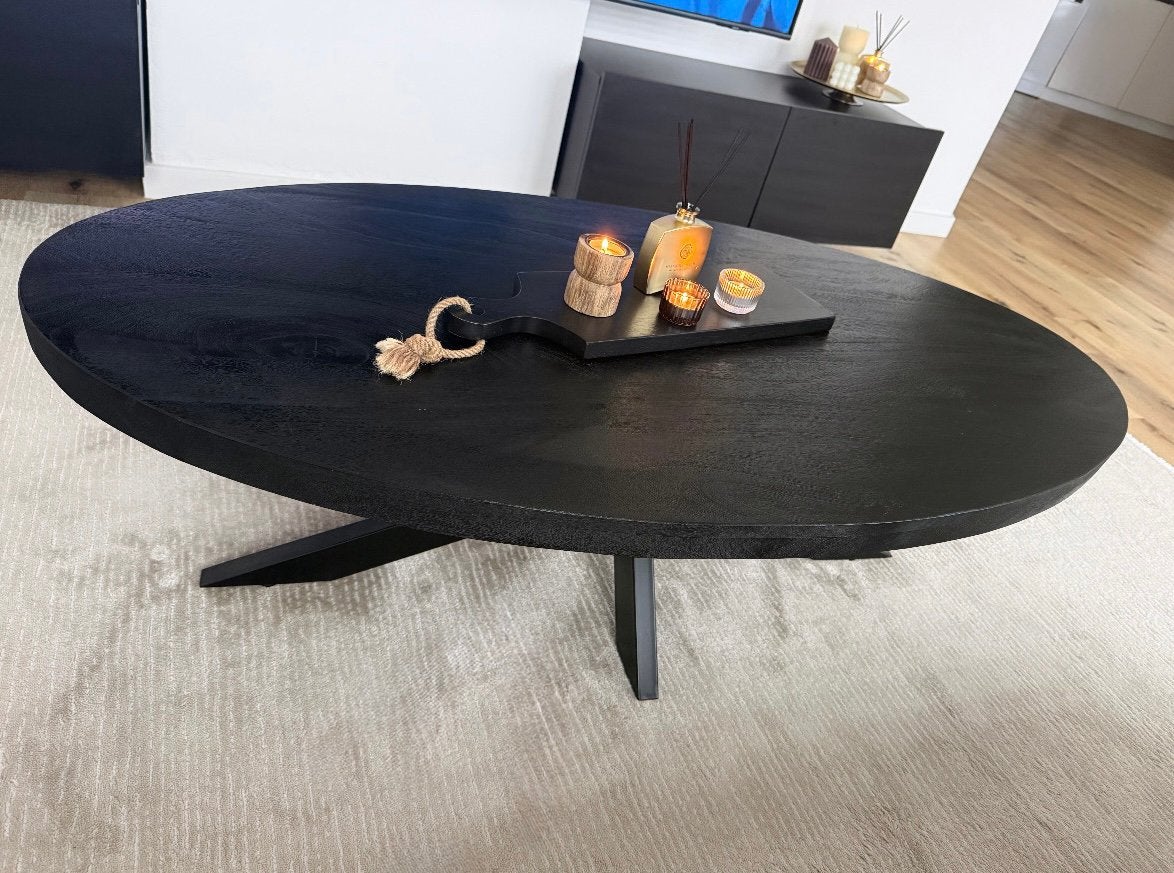 Salontafel 130 cm, Ophalen, Zo goed als nieuw