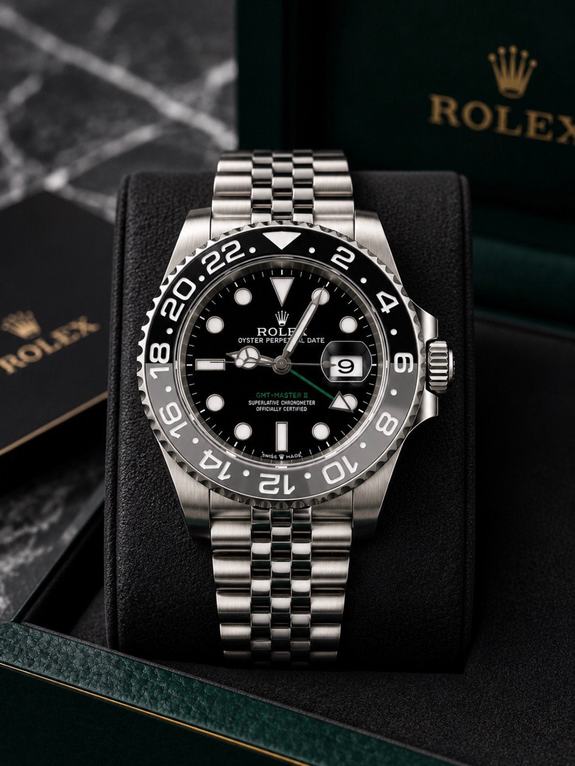 Bracelet Rolex Bruce Wayne Jubilee, Bijoux, Sacs & Beauté, Enlèvement ou Envoi, Comme neuf, Acier, Rolex