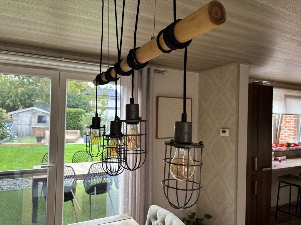 hanglamp, Enlèvement, Comme neuf, Industrieel