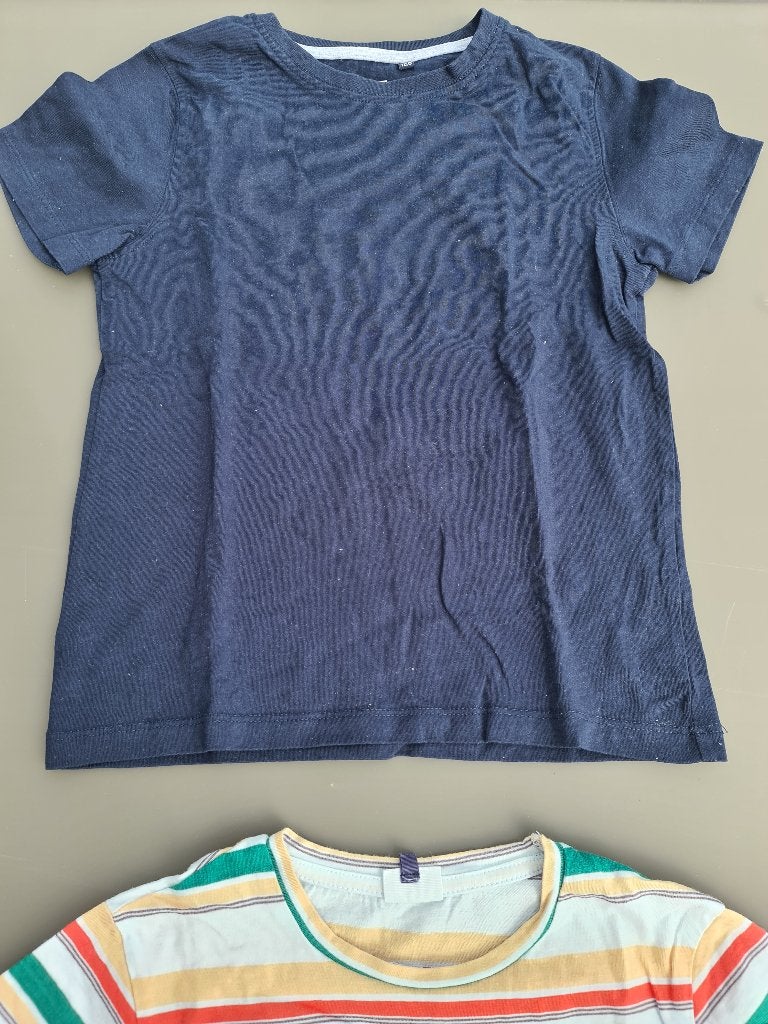 donker blauw t-shirt, Bel&Bo, 128, Enfants & Bébés, Vêtements enfant | Taille 128, Enlèvement, Comme neuf