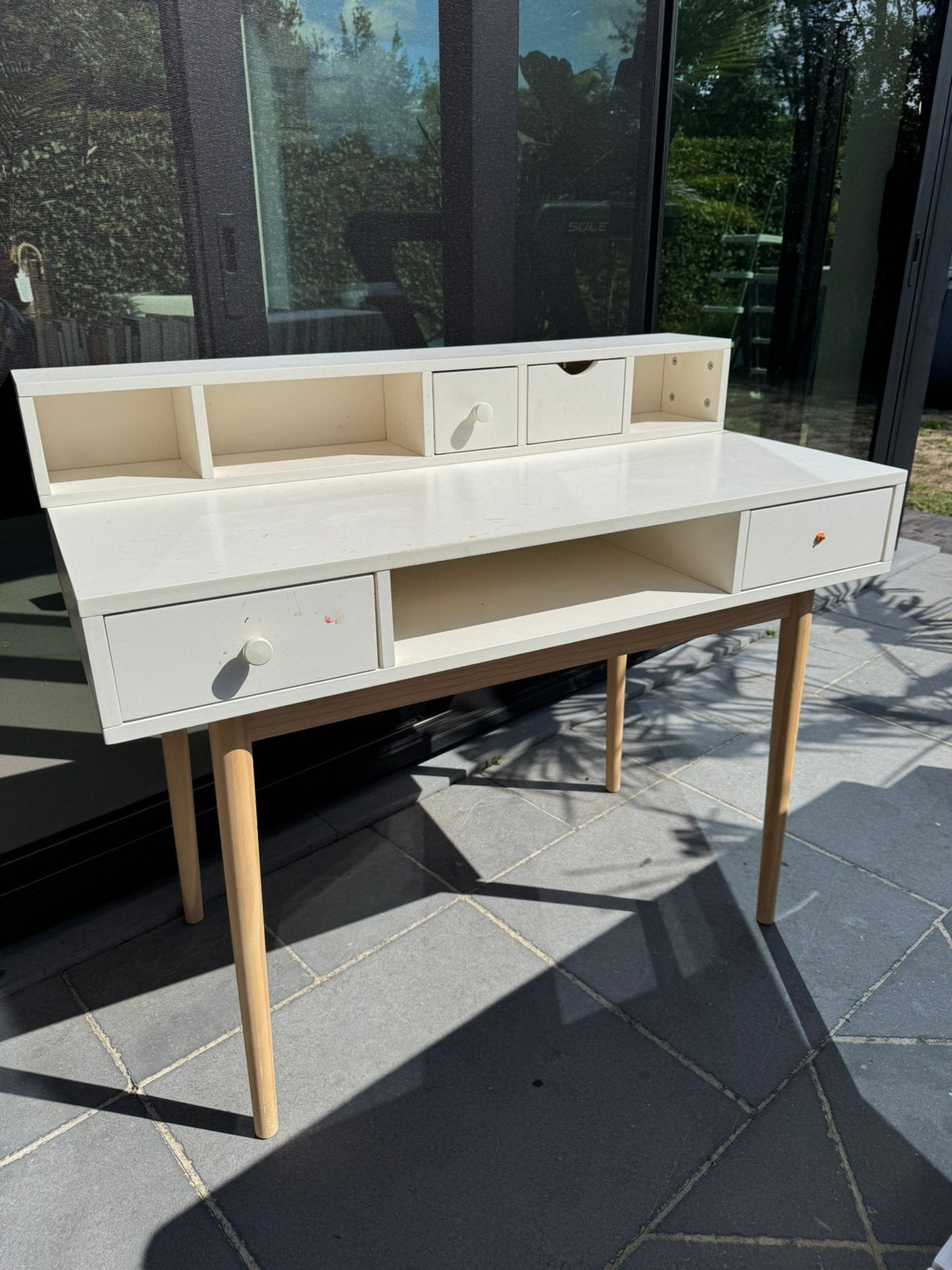 Make up tafel, Ophalen, Gebruikt, 100 tot 150 cm, 100 tot 150 cm