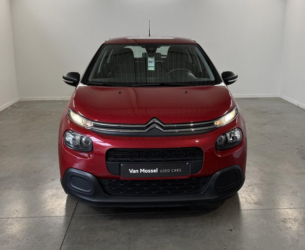 Citroën C3 1.2 82 S&S MAN Live, Rouge, Entreprise, Boîte manuelle, 5 portes