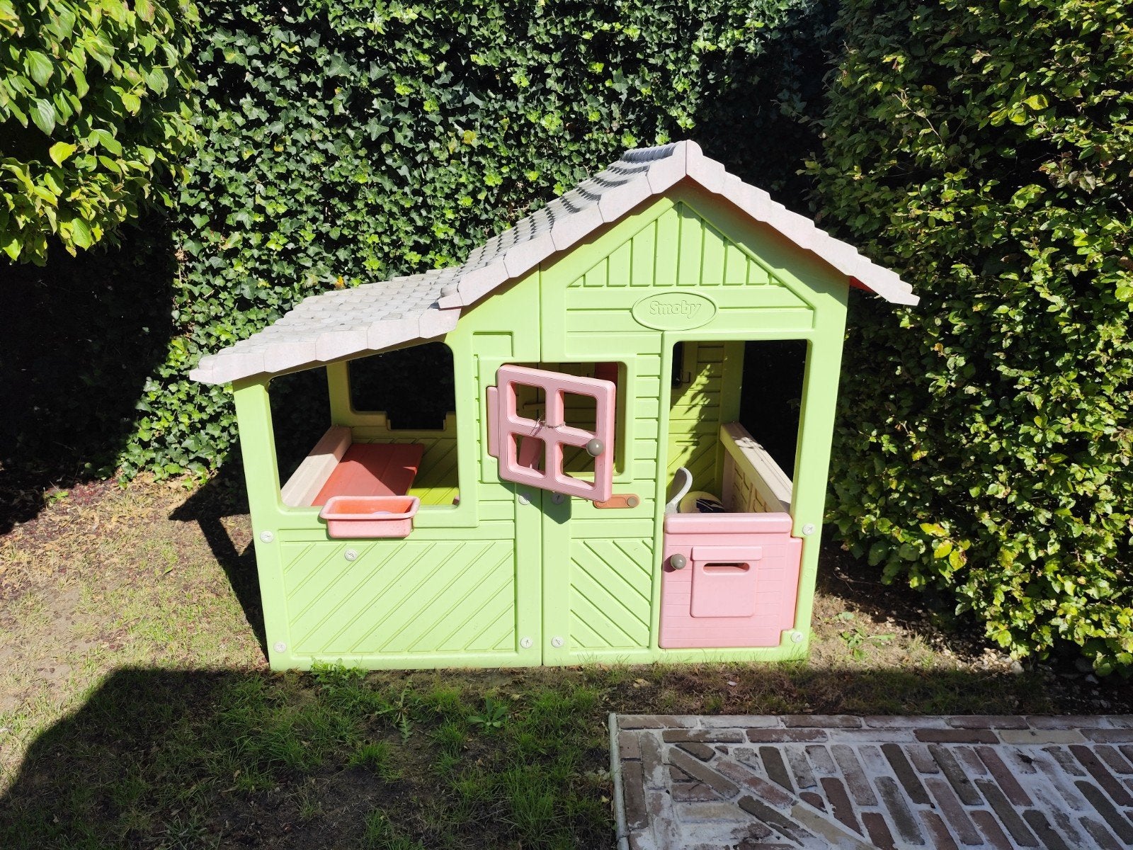 Buitenspeelhuisje Smoby, Ophalen, Gebruikt, Kunststof