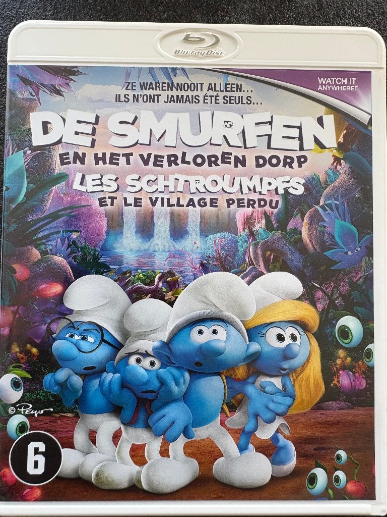 Smurfs: The Lost Village Blu-ray, Cd's en Dvd's, Blu-ray, Nederlands, Film, Kinderen en Jeugd, Ophalen of Verzenden