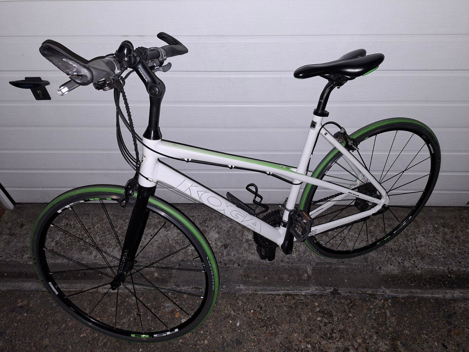 Vrouwen hybride fiets Koga maat 53, Ophalen, 28 inch, Velgrem, Koga Miyata