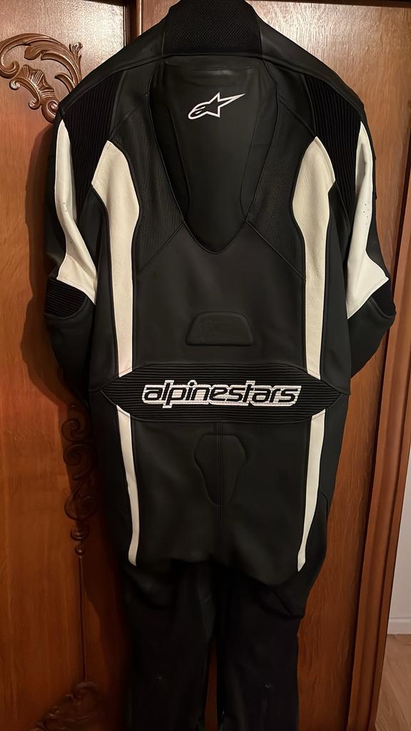 Lederen moto pak, Motoren, Kleding | Motorkleding, Ophalen, Nieuw zonder kaartje, Heren, Overall
