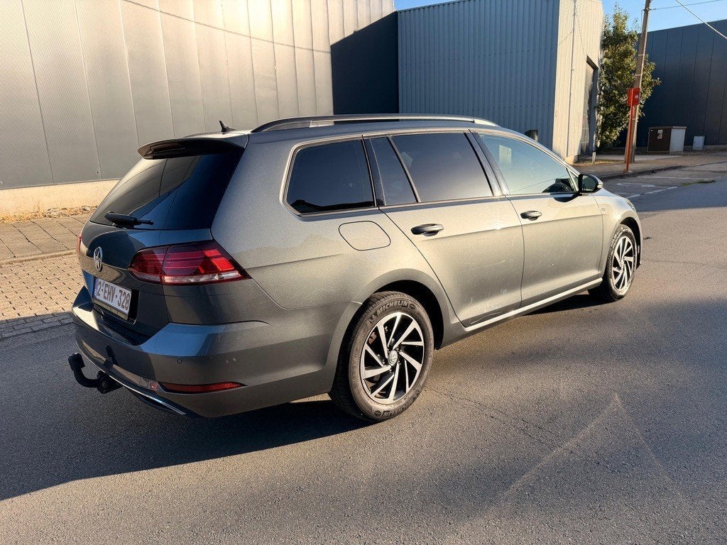 VW Golf 7.5 Variant 1.6 TDI JOIN 2019 ACC CarPlay Trekhaak, Auto's, Voorwielaandrijving, Stof, 4 cilinders, Bedrijf